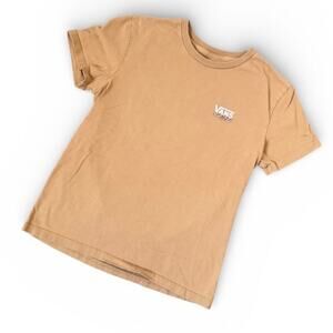 Vans Unisex Brown Cotton Short Sleeved Floral Cactus Deseret Graphic Tee Sz S